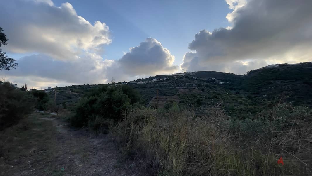 RWB186CA - Private land for sale in Ain Kfaa Jbeil 1