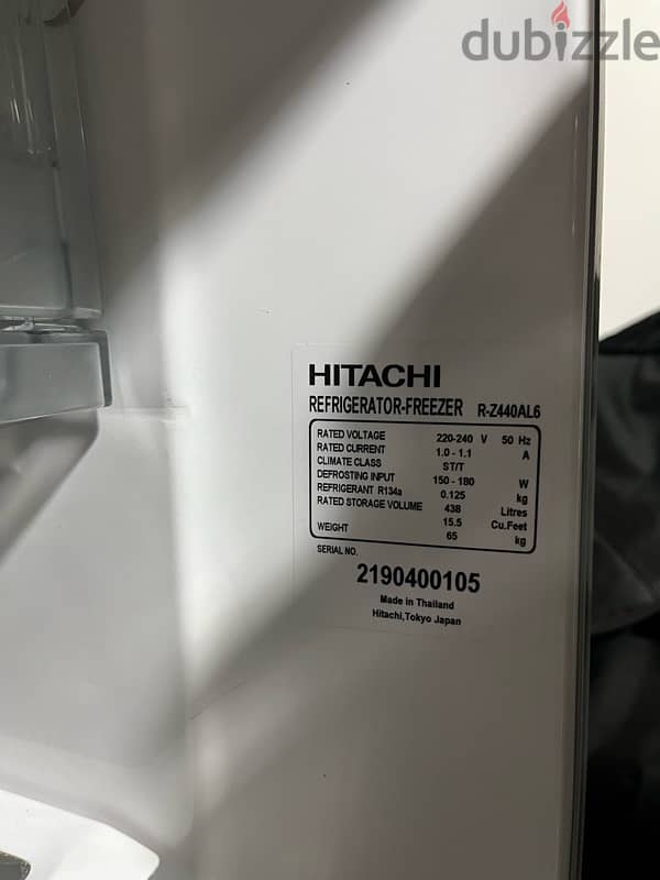 hitachi refrigerator / freezer 2