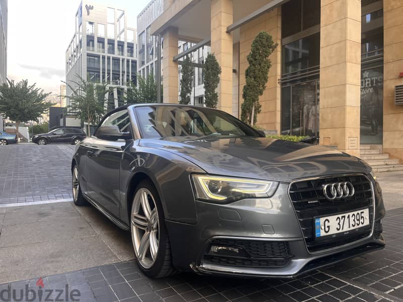 Audi A5 2013 Cabriolet 3.0l v6 supercharged 2