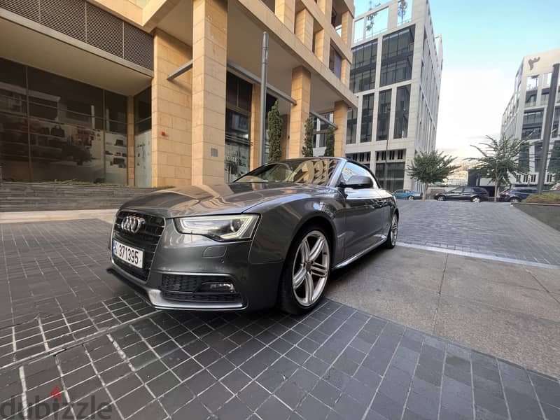 Audi A5 2013 Cabriolet 3.0l v6 supercharged 3