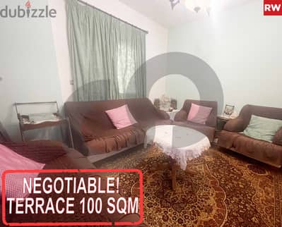 100 SQM TERRACE / SPACIOUS VIEW IN SHEIEH - سهيلة ! REF#RW01336 !