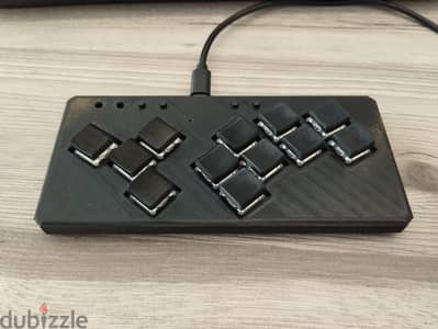 Arcade fighting game mechanical keyboard controller