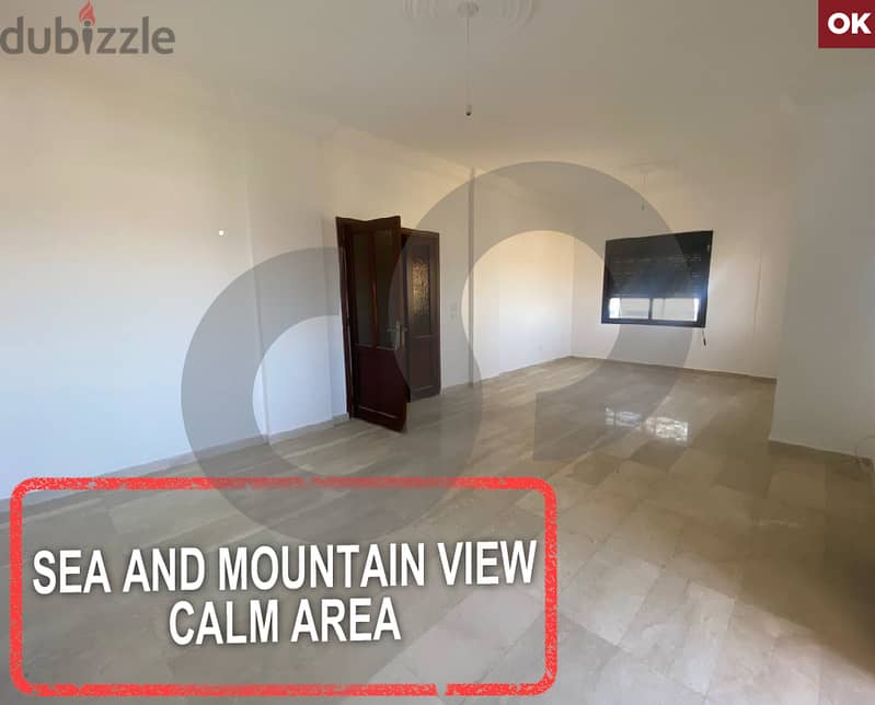 Sea and Mountain view-Calm Area-Bhamdoun /بحمدون  REF#OK113788 0