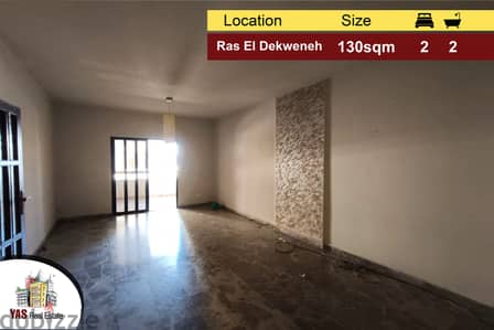 Ras El Dekweneh 130m2 | New | Well Maintained | Prime Location | AA AC