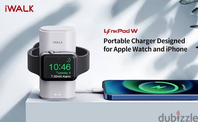 iWALK Portable Apple Watch Charger, 9000mAh Power Bank 4