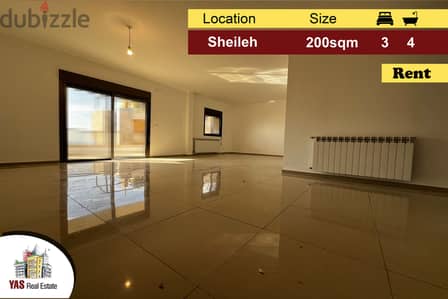 Sheileh 200m2 | Rent | New | Upgraded | Private Street | KS |