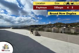 Feytroun 350m2 | Brand New | Duplex | Astonishing View | Catch | DA | 0