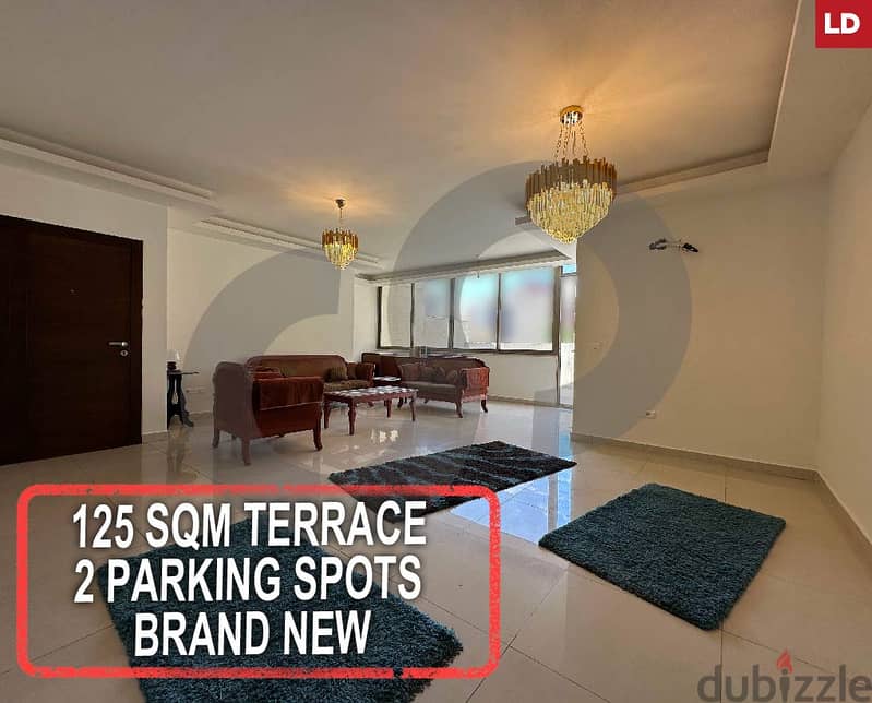 Brand new, terrace, baabda, bsaba/بسابا   REF#LD113798 0