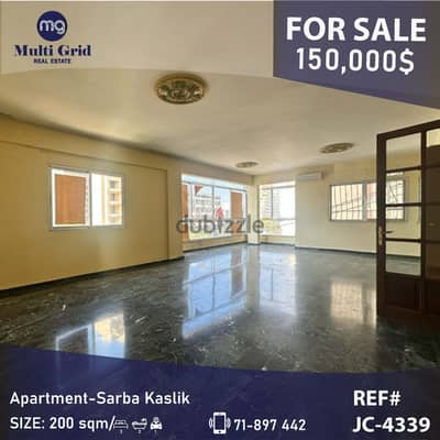 JC-4339 / Apartment for Sale in Sarba, شقة للبيع في صربا