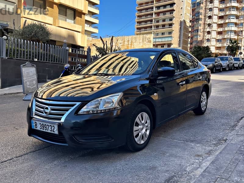 Nissan Sentra 2013 rymco 1owner مصدر شركه mikanik top 2keys 5arka 1