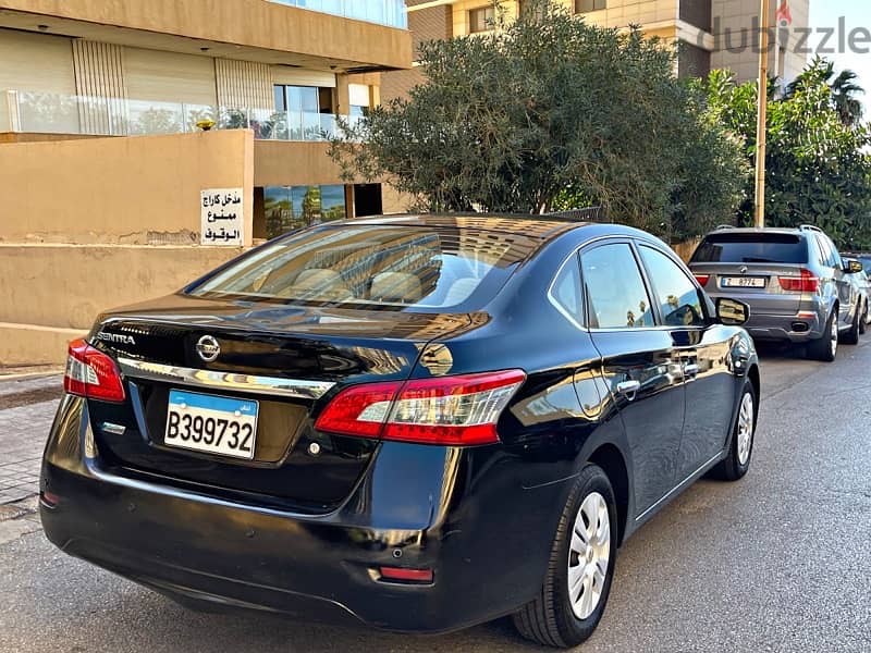 Nissan Sentra 2013 rymco 1owner مصدر شركه mikanik top 2keys 5arka 3