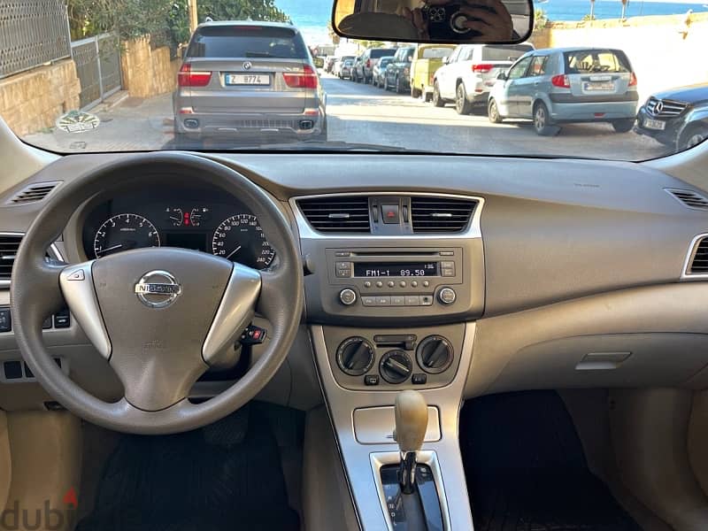 Nissan Sentra 2013 rymco 1owner مصدر شركه mikanik top 2keys 5arka 10