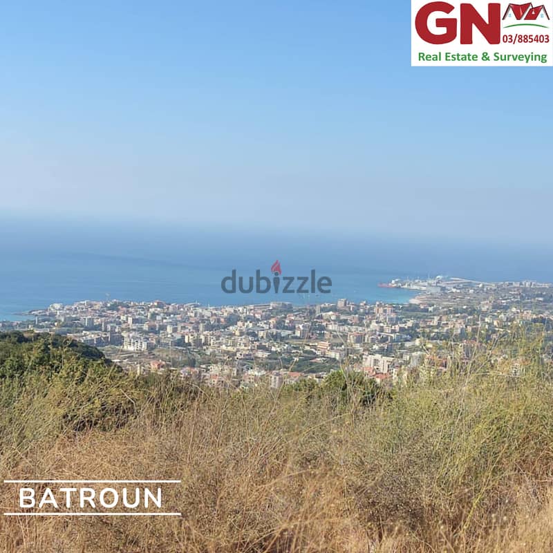 Land for Sale In Batroun ارض للبيع في البترون 0