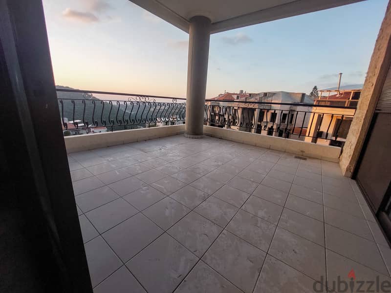 310 SQM Furnished Duplex in Zikrit, Metn with a Breathtaking Sea View 7