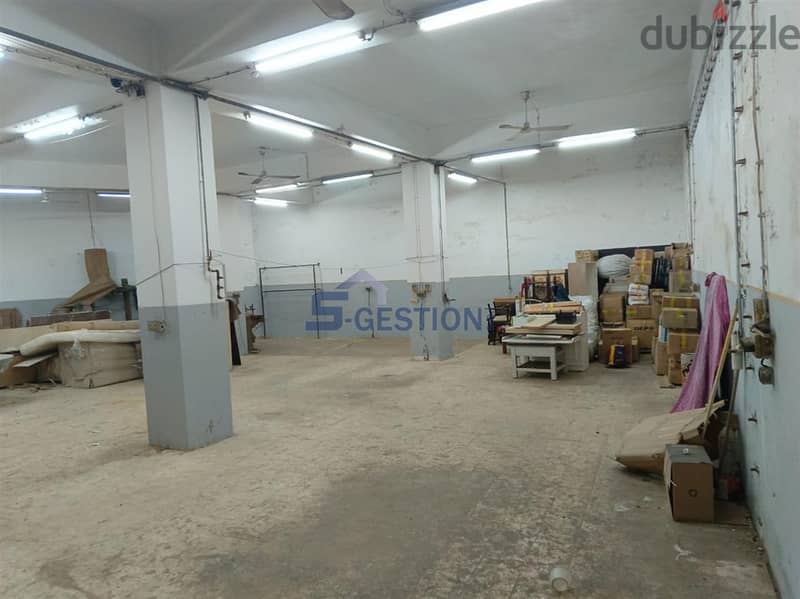 Depot 550sqm For Rent In Mkalles | مستودع 550م2 للإيجار في المكلس 0