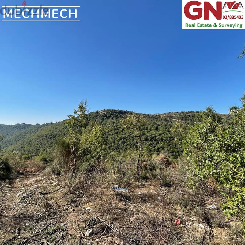 Land For Sale In Mechmech ارض للبيع في مشمش 1