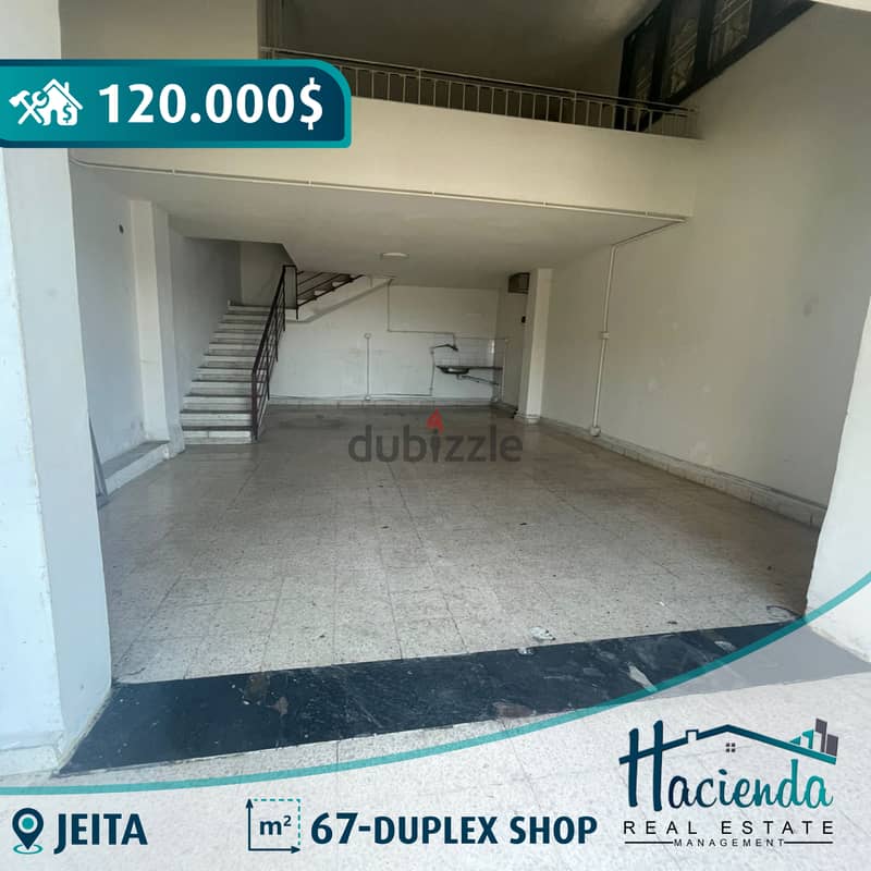 Highway Duplex Shop For Sale In Jeita 0