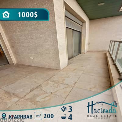 Apartment For Rent In Kfarhbeb