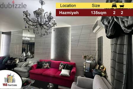 Hazmiyeh 135m2 | Well Maintained | City View | Catch | PA |