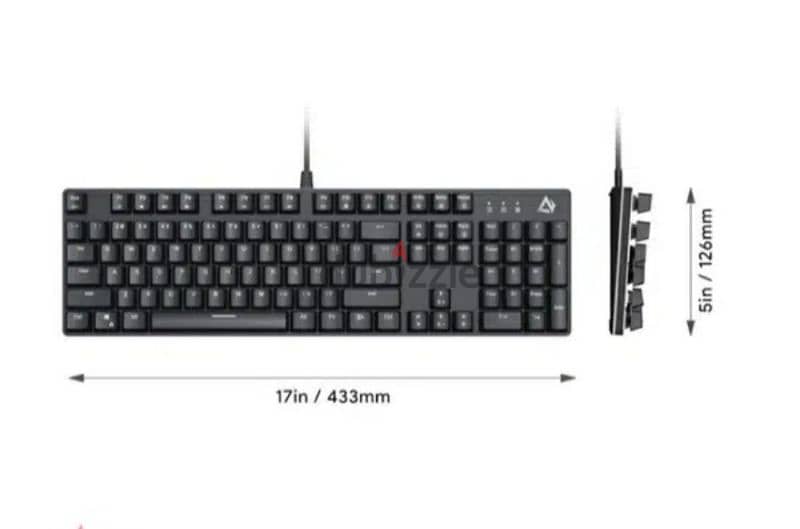 AUKEYmechanical gaming keyboard RGB Backlight: The KM-G12/ 3$ delibery 1