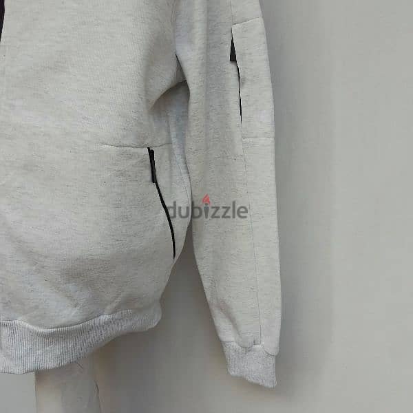 Original "Angelo Litrico" Light Grey Full Zip Hoodie Size Men Med/Lar 3