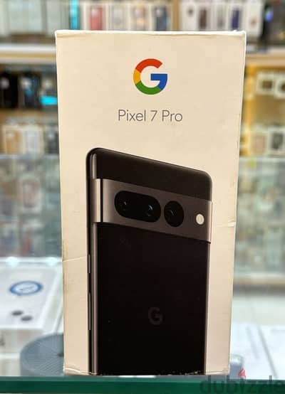 Google pixel 7 Pro 12/512gb Obsidian exclusive & new offer