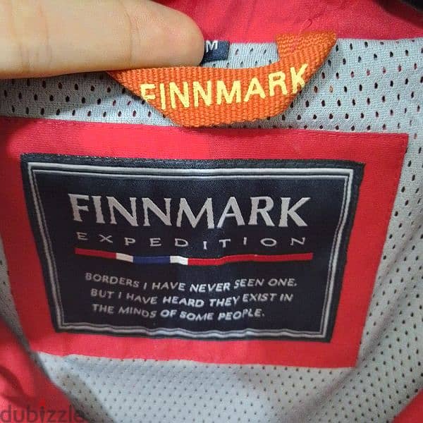 Original "Finnmark" Red Weatherproof Jacket Size Men's Medium 3