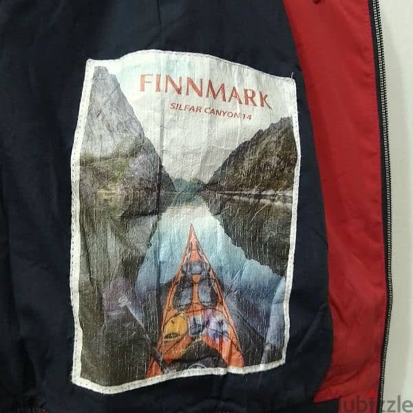 Original "Finnmark" Red Weatherproof Jacket Size Men's Medium 6