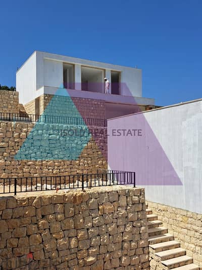 200 m2 villa+Garden &Pool+Open view for sale in Batrounفيلا في البترون