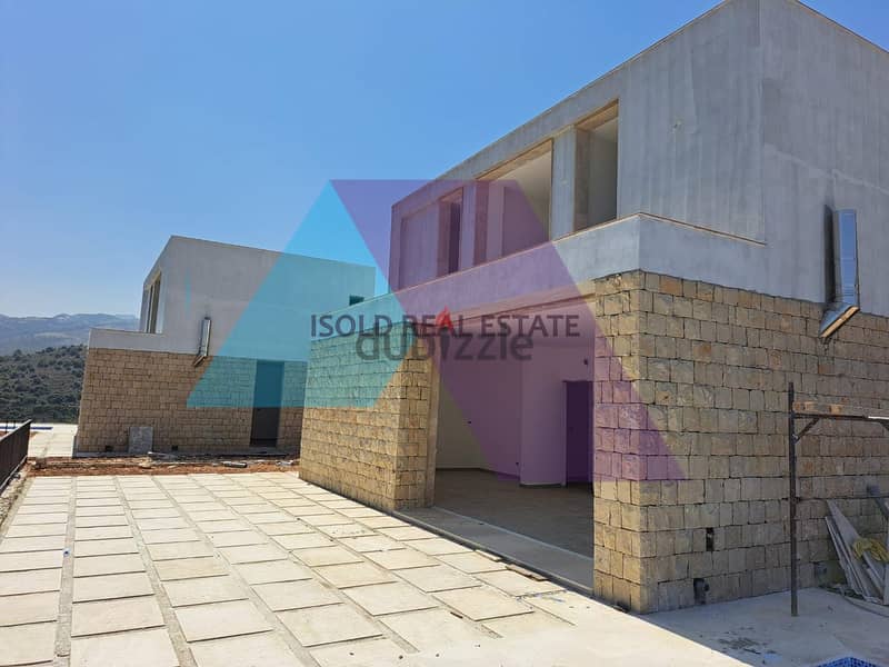 A 200 m2 villa+ Garden &Pool +Open mountain view for sale in Batroun 3