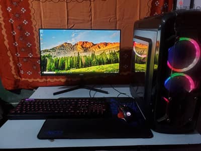 Gaming Pc with full setup