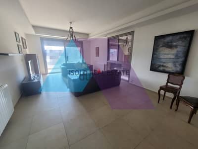 Furnished 200m2 apartment+Open Sea View for Sale in Dbaye Waterfront