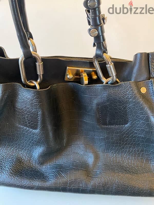 Chloe Authentic Black Handbag 4