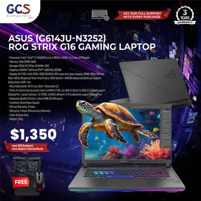 Asus (G614JU-N3252) ROG Strix G16 Gaming Laptop