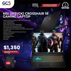 MSI (A13VGK) Crosshair 16 Gaming Laptop 0