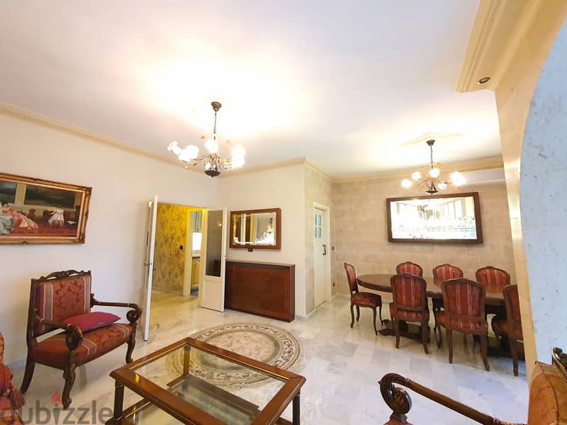 Dik El Mehdi | Furnished/Equipped/Decorated 3 Bedrooms Apart | View 2