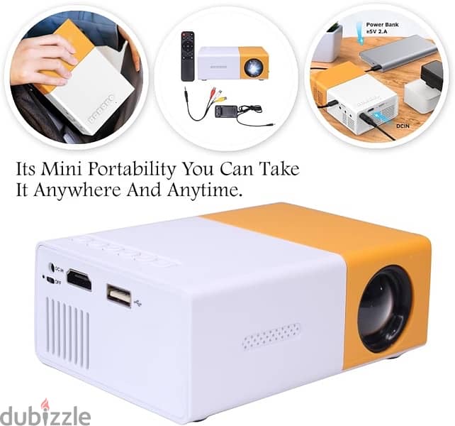 PVO Mini LED Projector G300 2