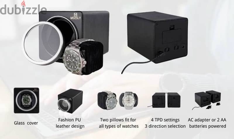 MOZSLY Watch Winder for Automatic Watches 5