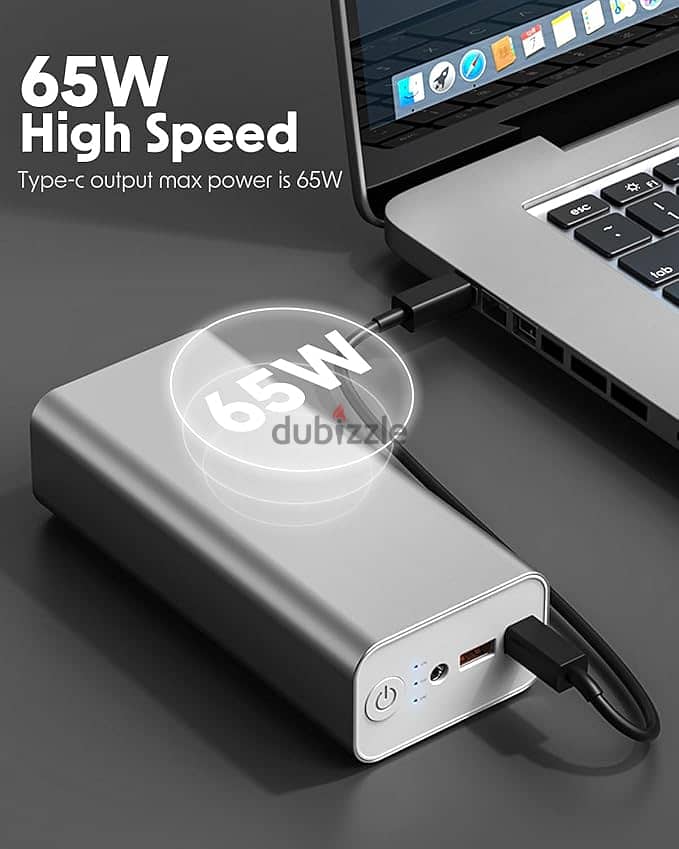 Laptop Emergency Charger/Powerbank - Power bank with DC feature 2