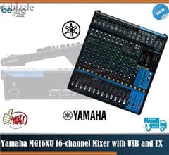 Yamaha MG16XU 16-channel Mixer with USB and FX 0