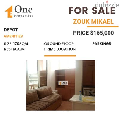 DEPOT FOR SALE IN ZOUK MIKAEL