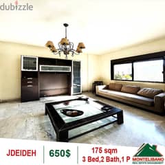 175 Sqm apartment For Rent in Jdeideh 0