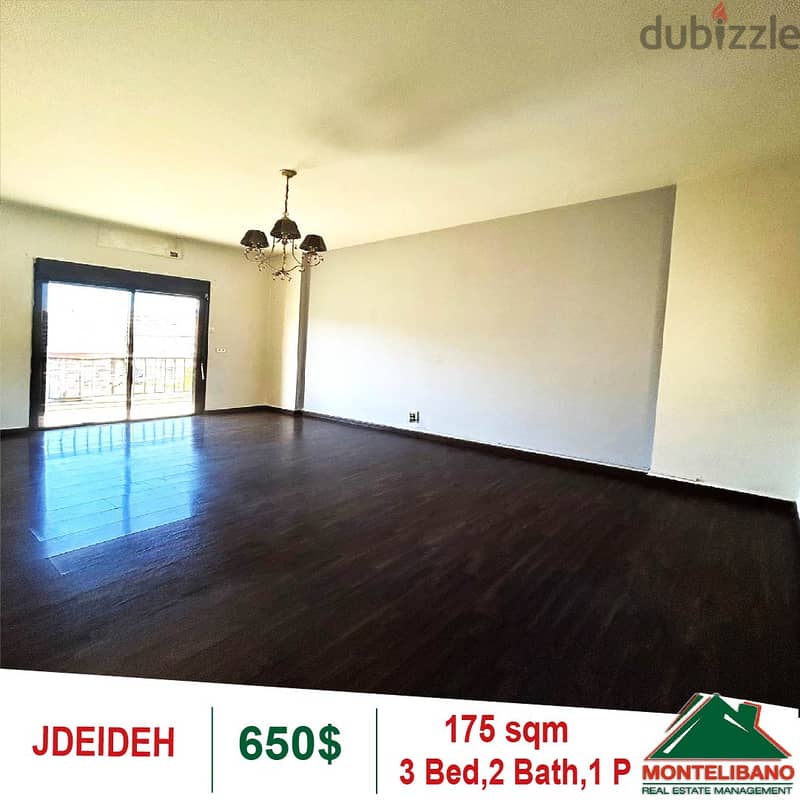 175 Sqm apartment For Rent in Jdeideh 3