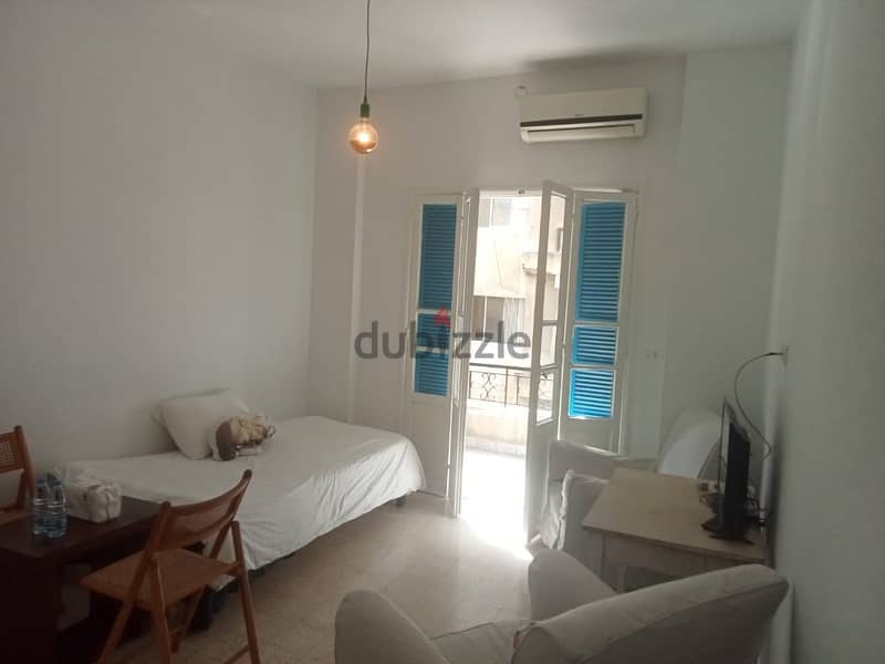 50 Sqm | Fully Furnished Studio For Rent In Achrafieh 0