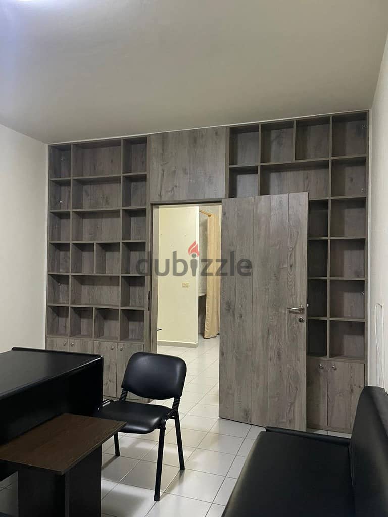 40 Sqm | Decorated office for rent in Mazraat yashouh 1