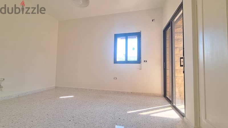 Spacious apartment With big Balcony for rent in Awkar 6