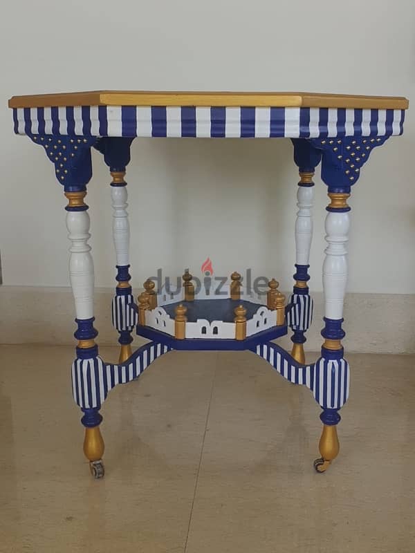 hand painted table 1