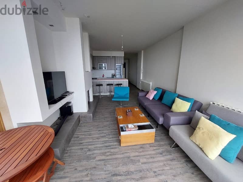 135 Sqm + 80 Sqm Terrace | Chalet for rent in Faraya | Mountain view 3