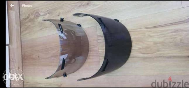 Arai helmet tinted visor mirror