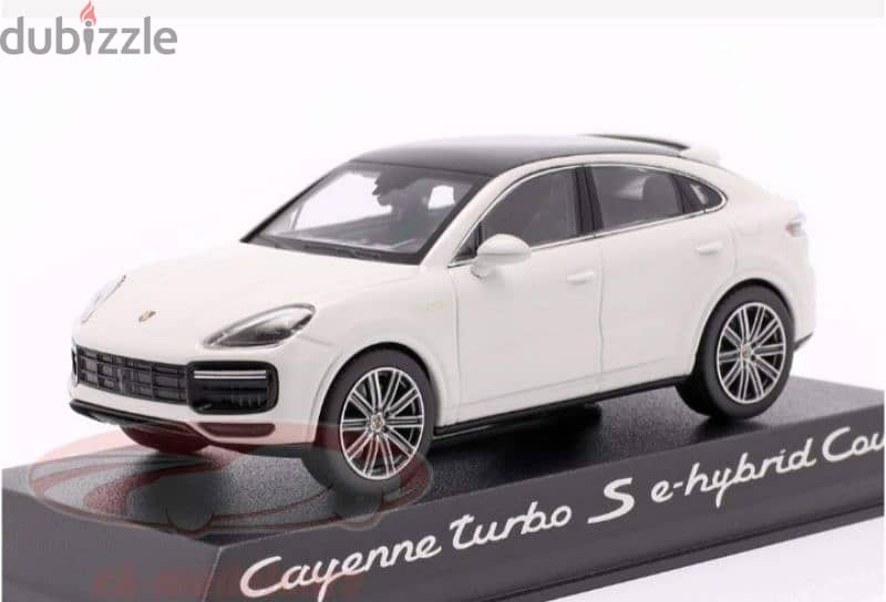 Cayenne Turbo S e-hybrid Coupe diecast car model 1;43 1